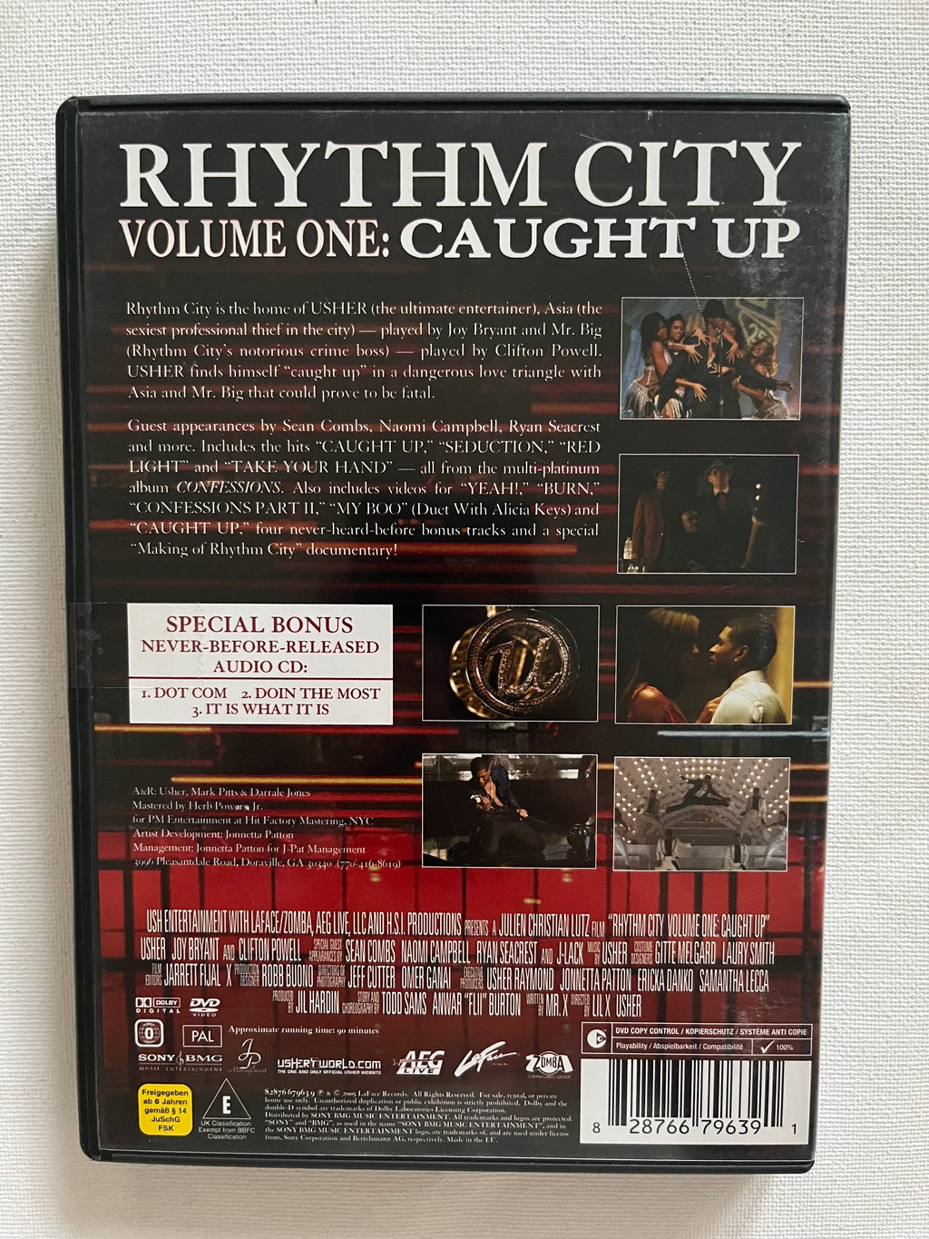 Rhythm City: Volume One – 2-Disc DVD (2005) | Usher & Joy Bryant