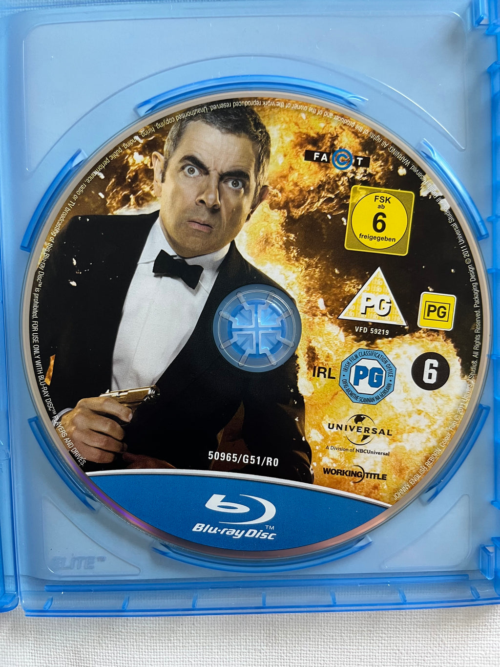 Johnny English Reborn – Blu-ray (2011) | Rowan Atkinson & Rosamund Pike