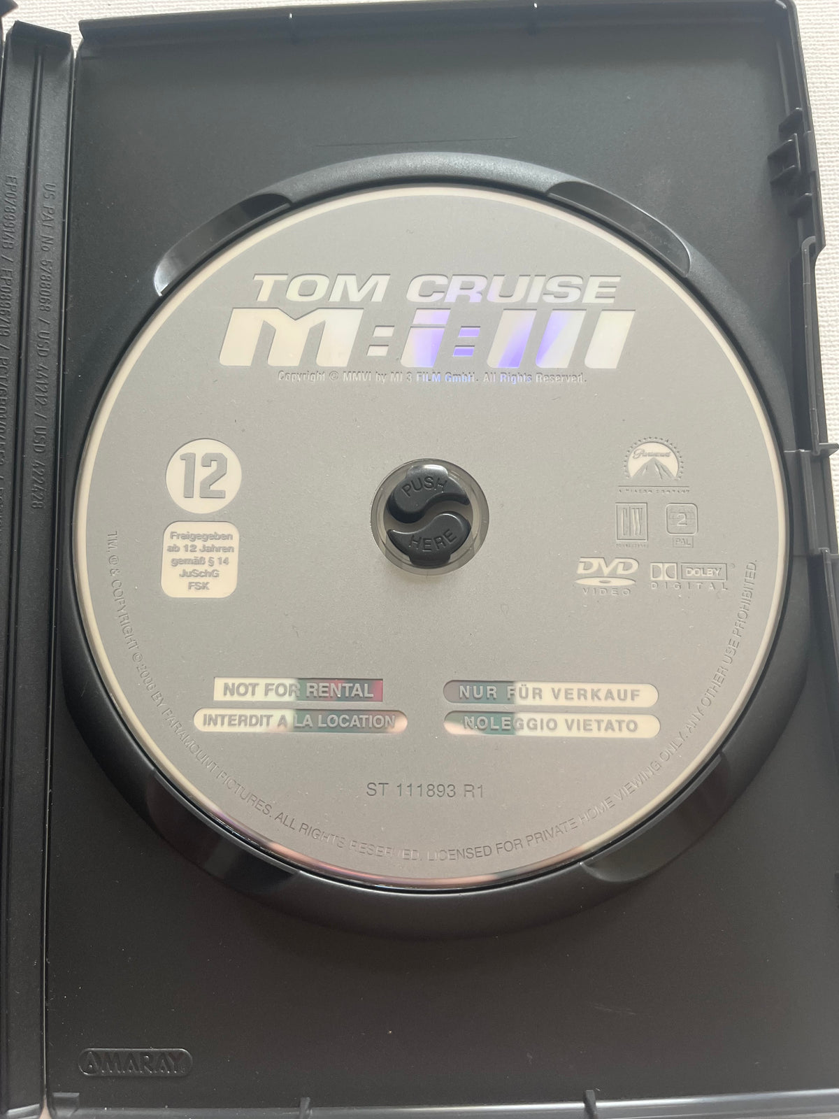 Mission: Impossible III – DVD (2006) | Tom Cruise & Philip Seymour Hoffman
