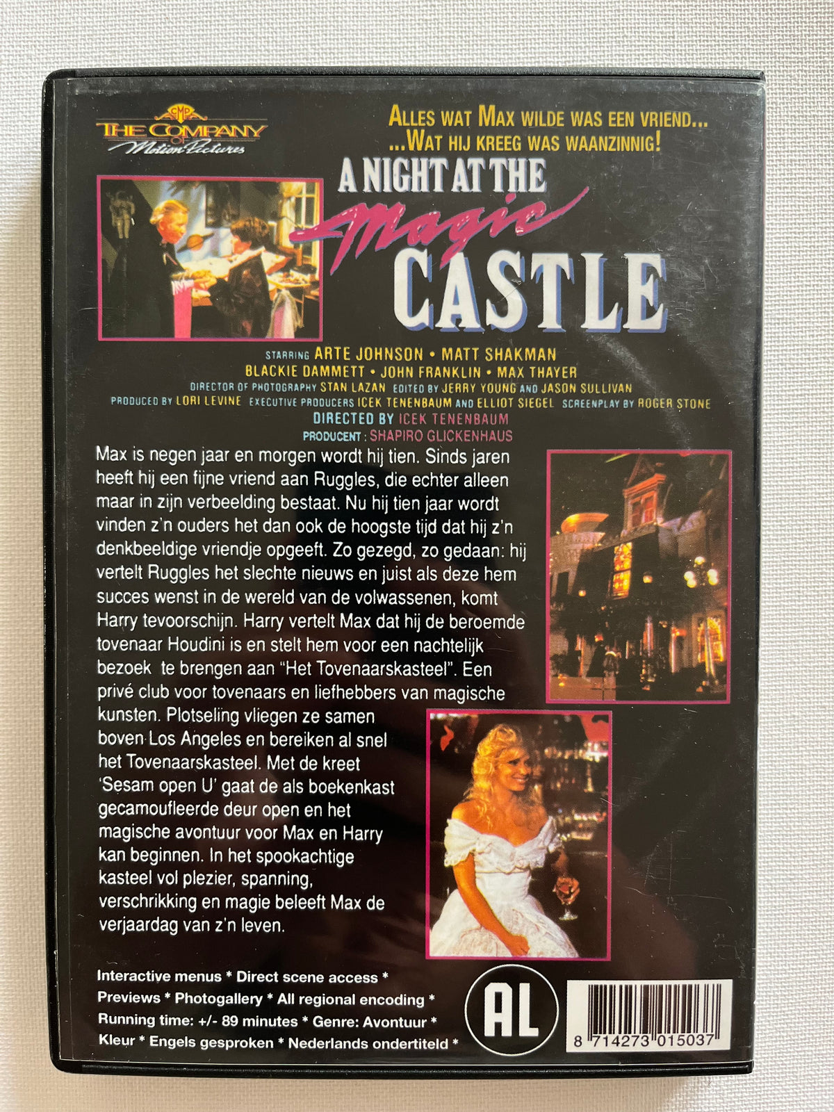 A Night at the Magic Castle – DVD (1988) | Arte Johnson & Matt Shakman – Family Fantasy