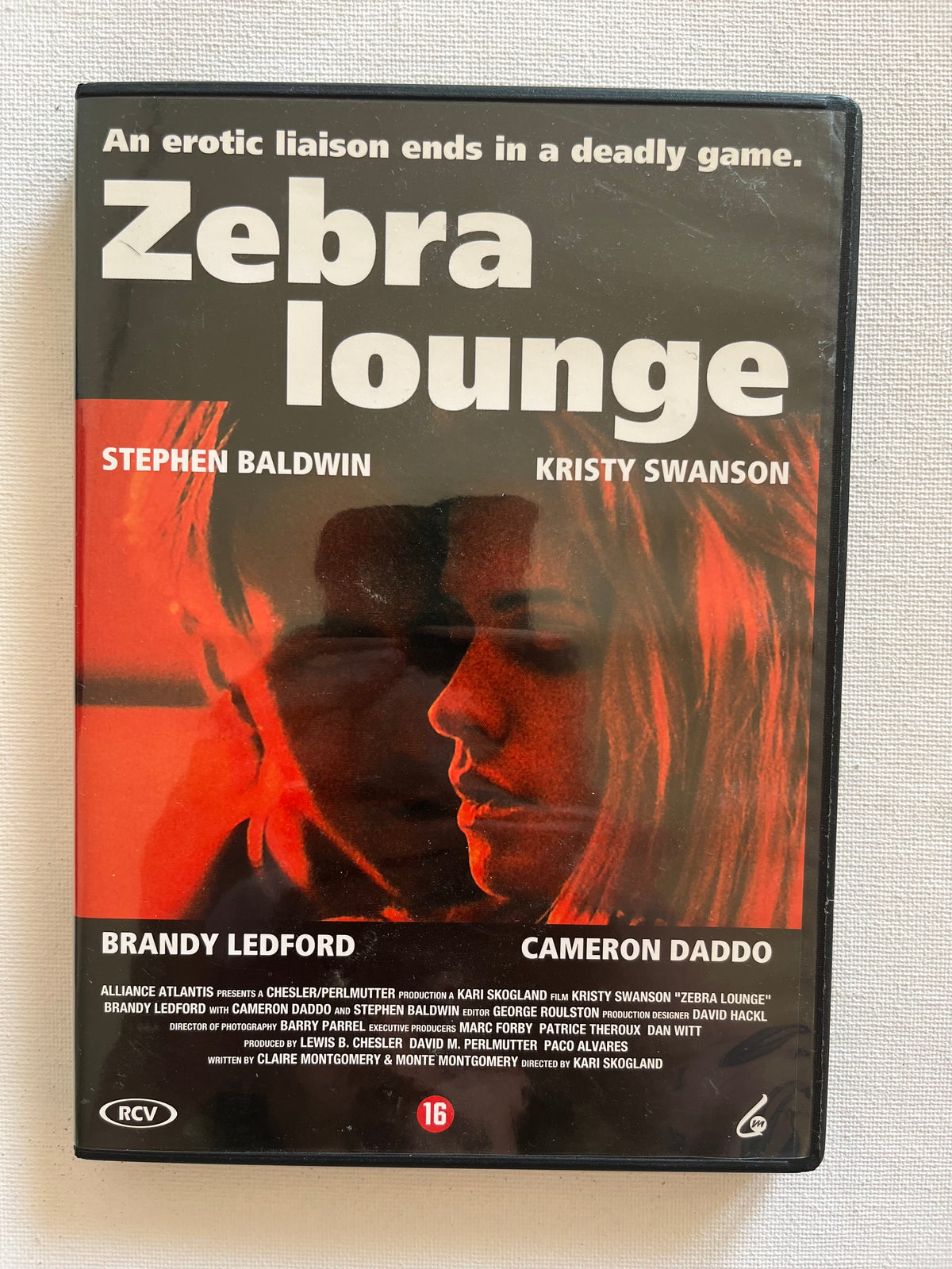Zebra Lounge – DVD (2001) | Stephen Baldwin & Kristy Swanson
