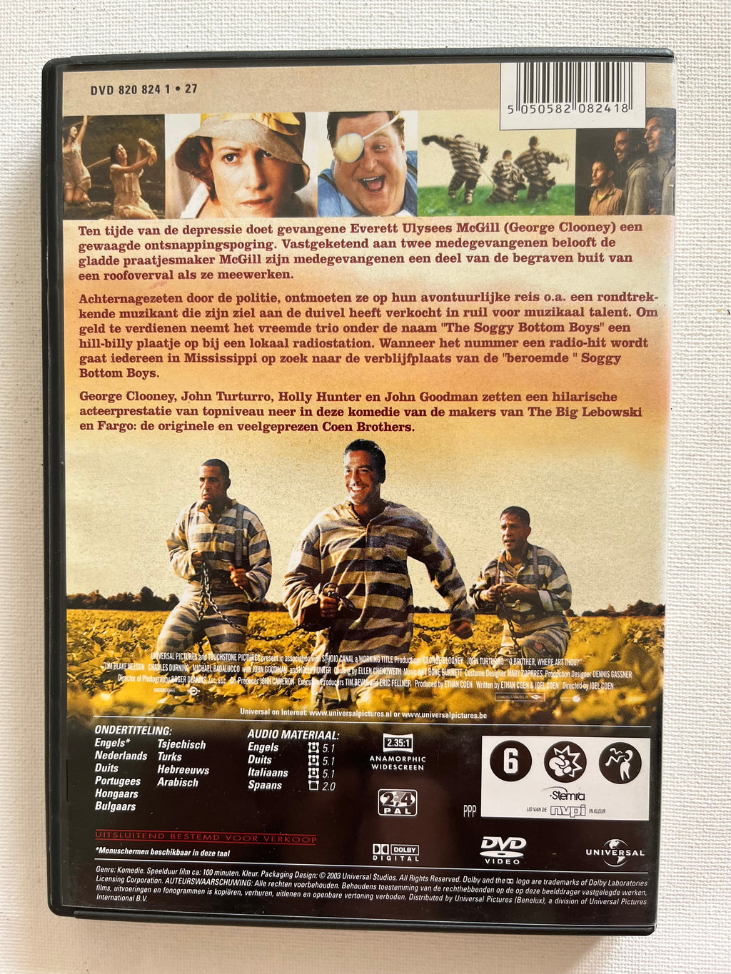 O Brother, Where Art Thou? – DVD (2000) | George Clooney & John Turturro