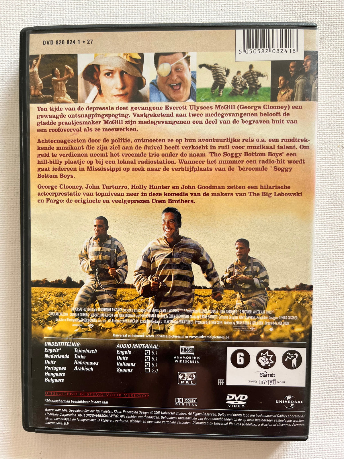 O Brother, Where Art Thou? – DVD (2000) | George Clooney & John Turturro