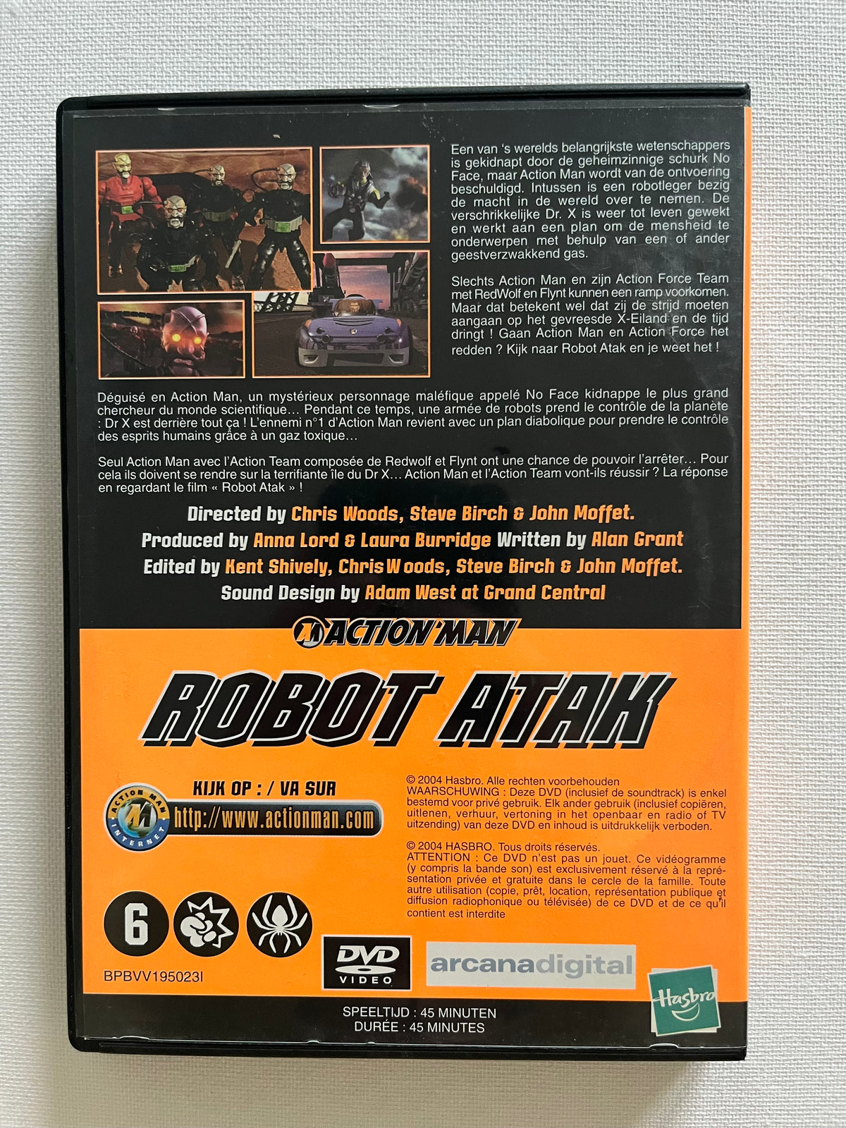 Action Man: Robot Atak – DVD (2004) | Animated Action Adventure