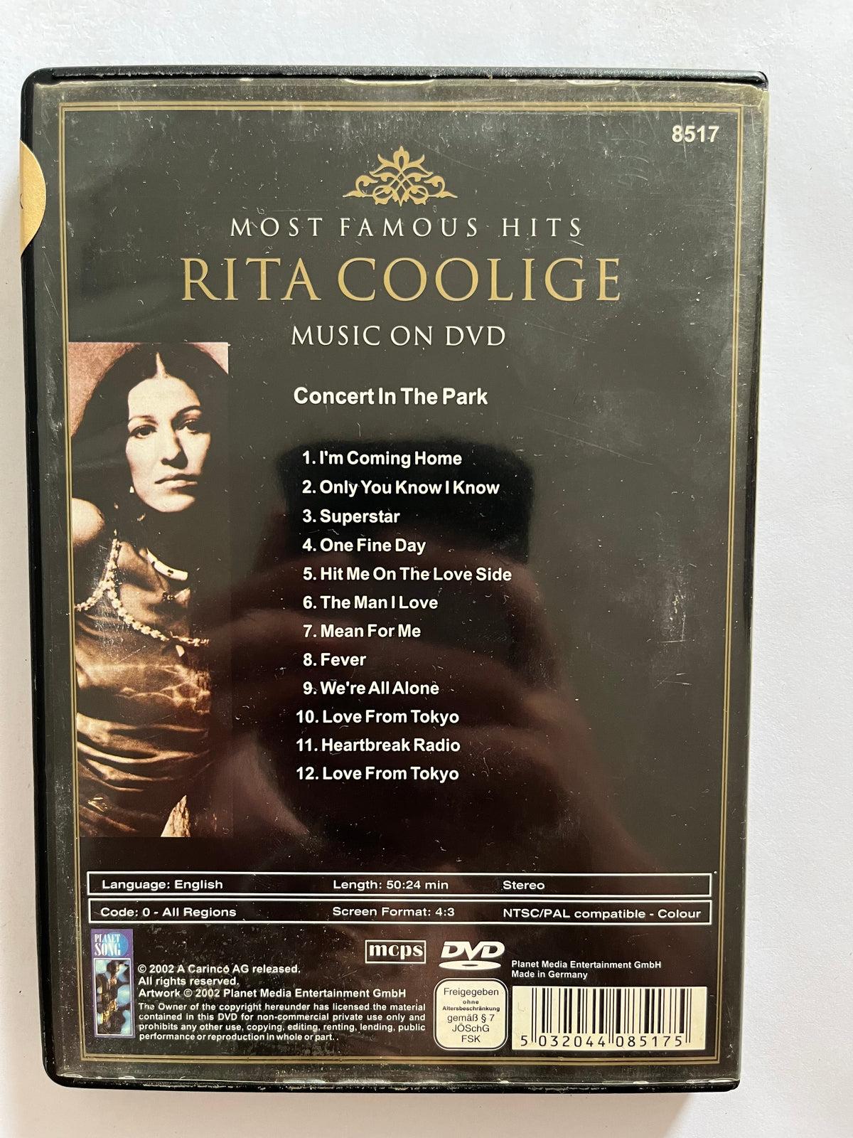 Rita Coolidge: Greatest Hits – DVD | Classic Pop & Soft Rock