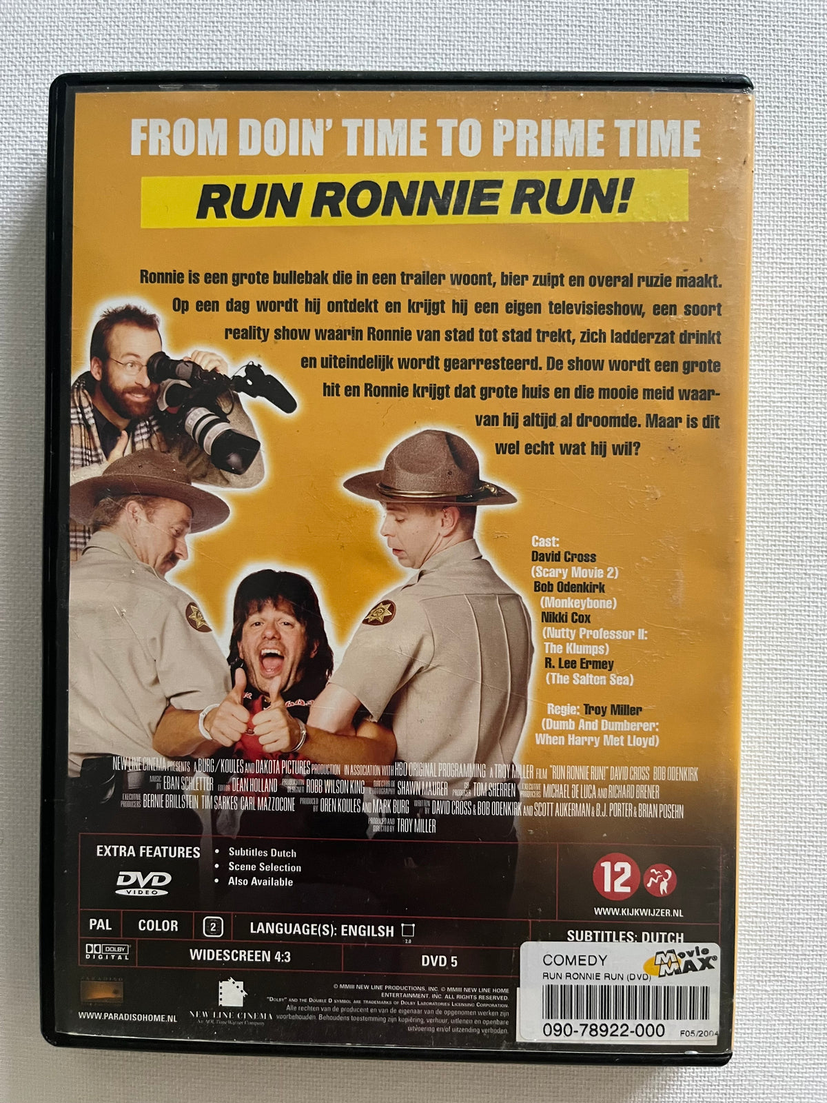 Run Ronnie Run! – DVD (2002) | David Cross & Bob Odenkirk
