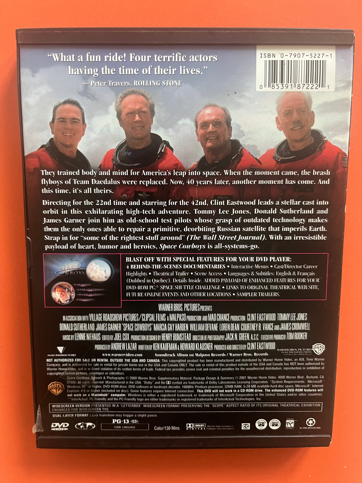 Space Cowboys – DVD (2000) | Clint Eastwood & Tommy Lee Jones