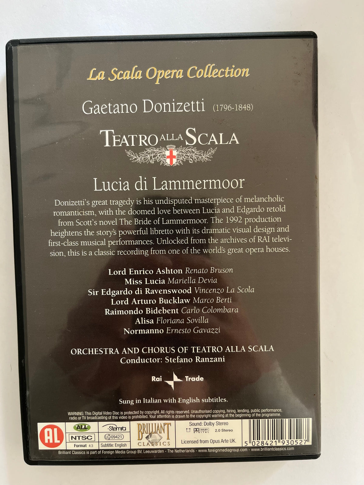 Donizetti: Lucia di Lammermoor – Opera DVD | Classical Music