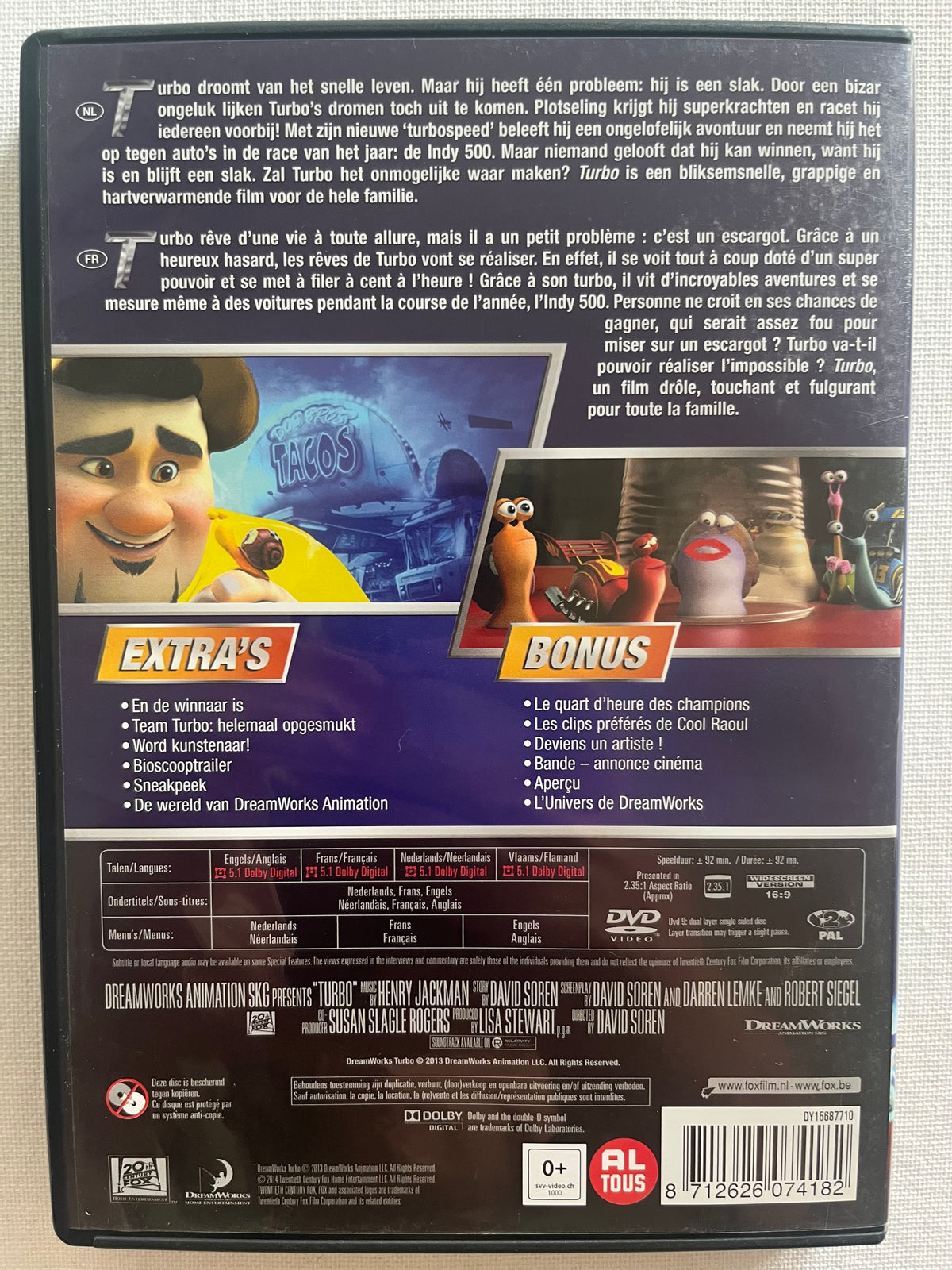 Turbo – DVD (2013) | DreamWorks Animation