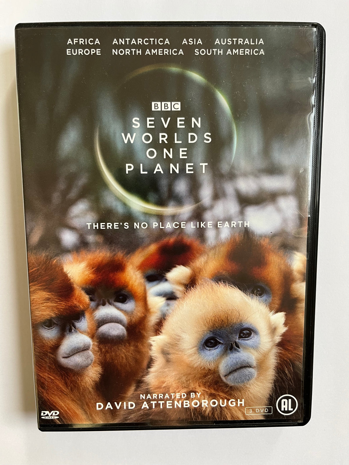 BBC Seven Worlds, One Planet – 3-Disc DVD (2019) | David Attenborough