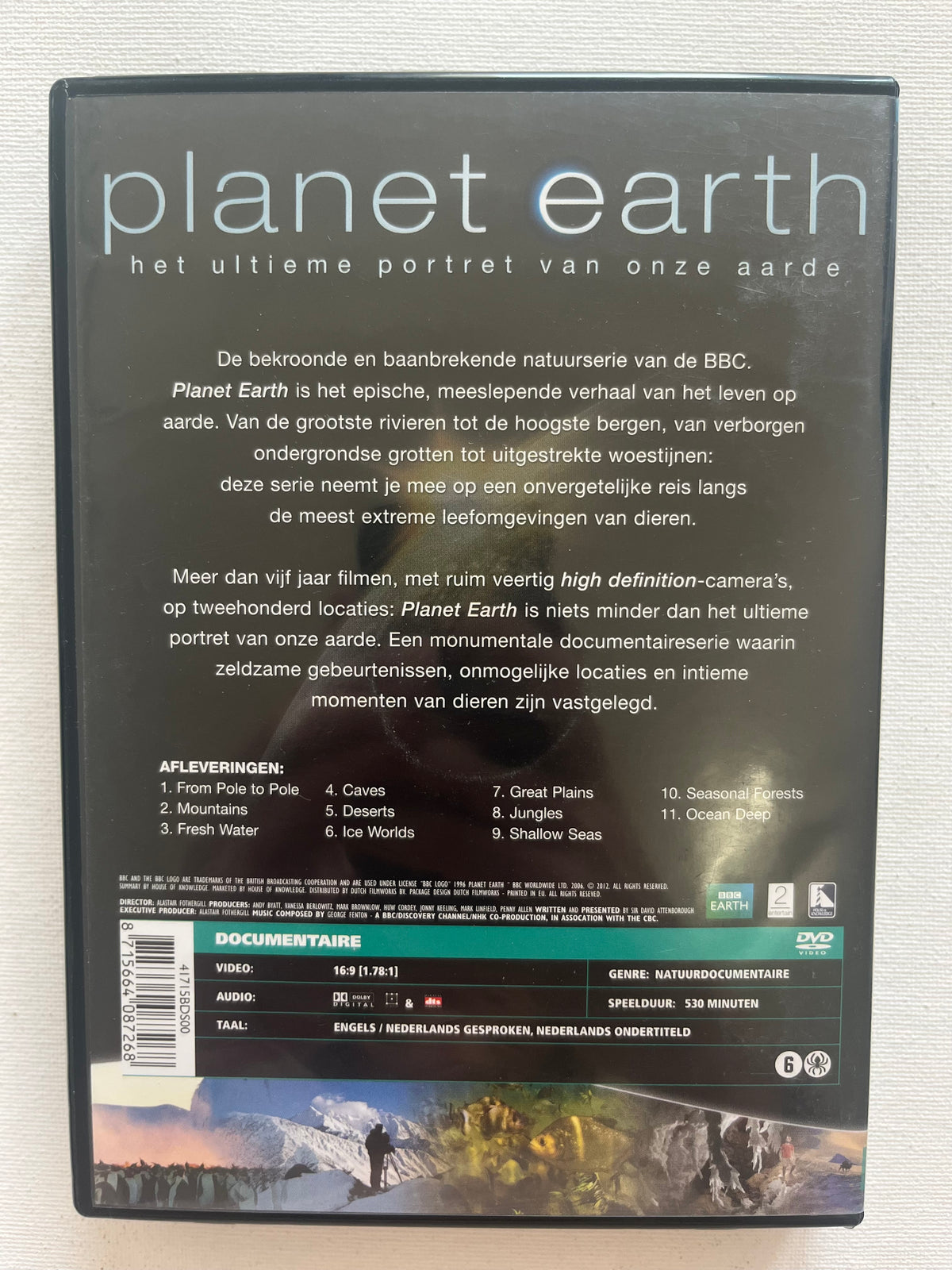 BBC Planet Earth – The Complete Series – DVD (2006) | David Attenborough