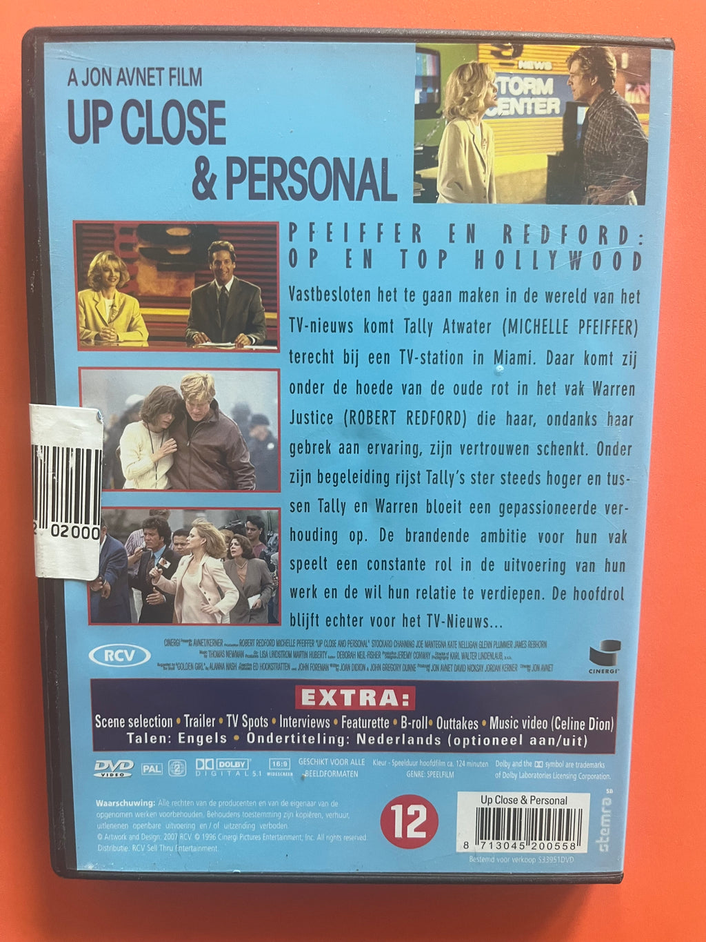 Up Close & Personal – DVD (1996) | Robert Redford & Michelle Pfeiffer