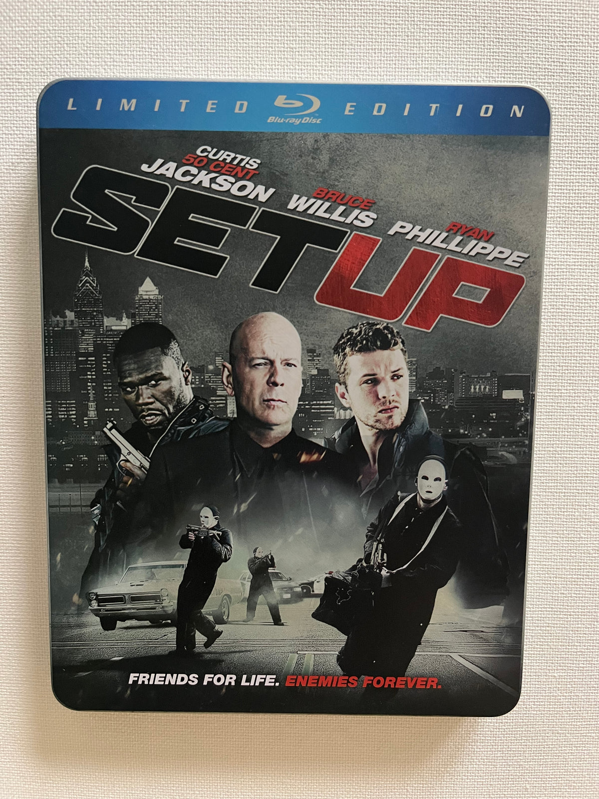Set Up – Steelbook Blu-ray (2011) | 50 Cent, Bruce Willis & Ryan Phillippe