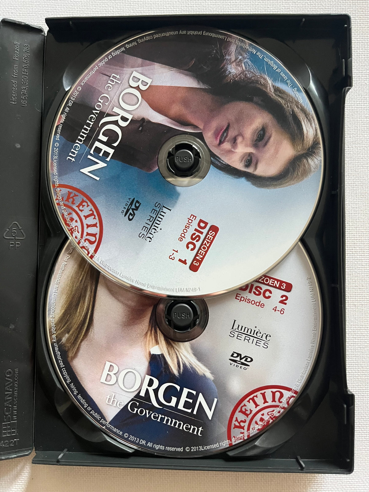 Borgen: The Government – Season 3 – DVD (2013) | Sidse Babett Knudsen