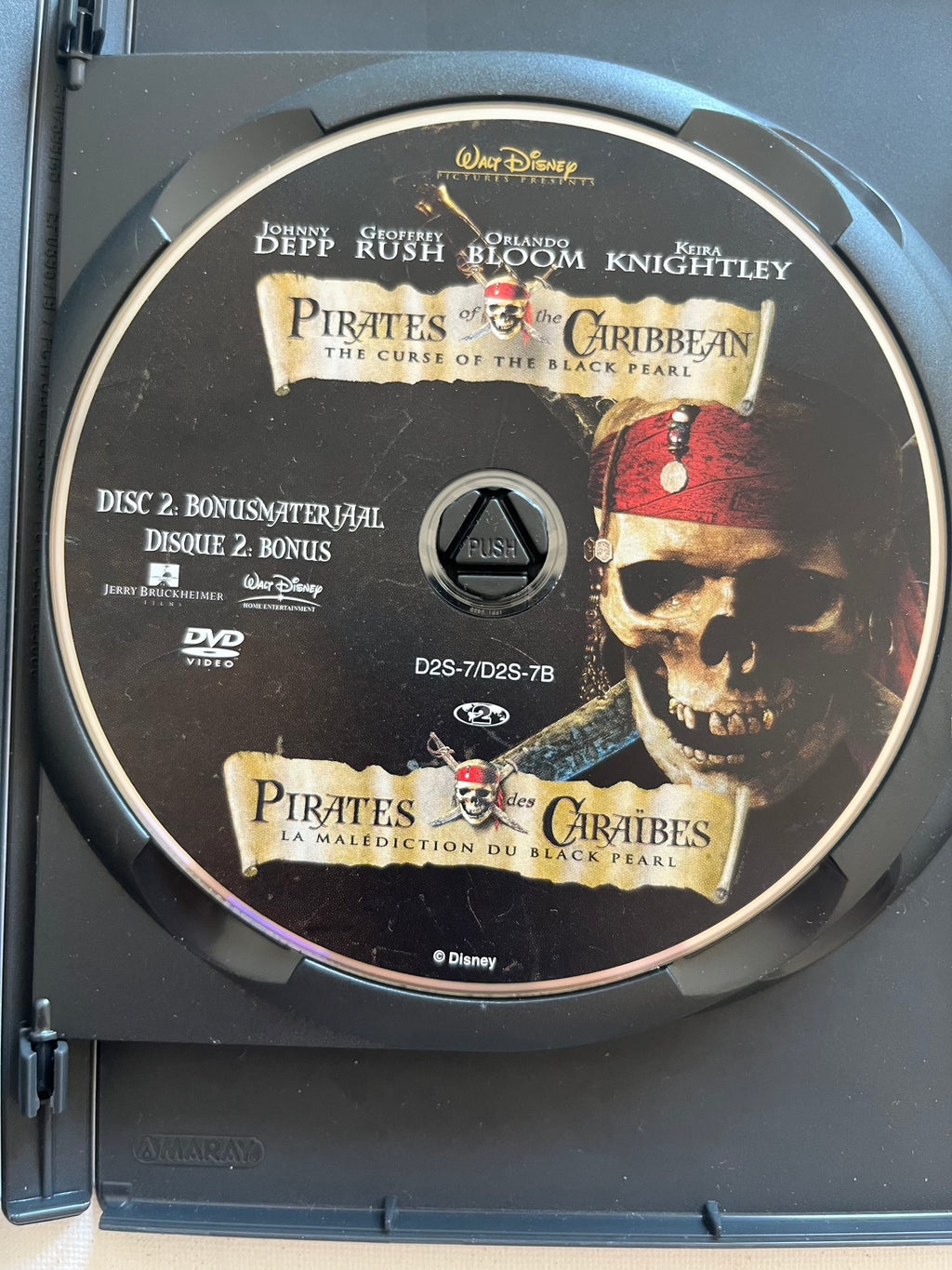 Disney Pirates of the Caribbean: The Curse of the Black Pearl – 2-Disc DVD (2003) | Johnny Depp