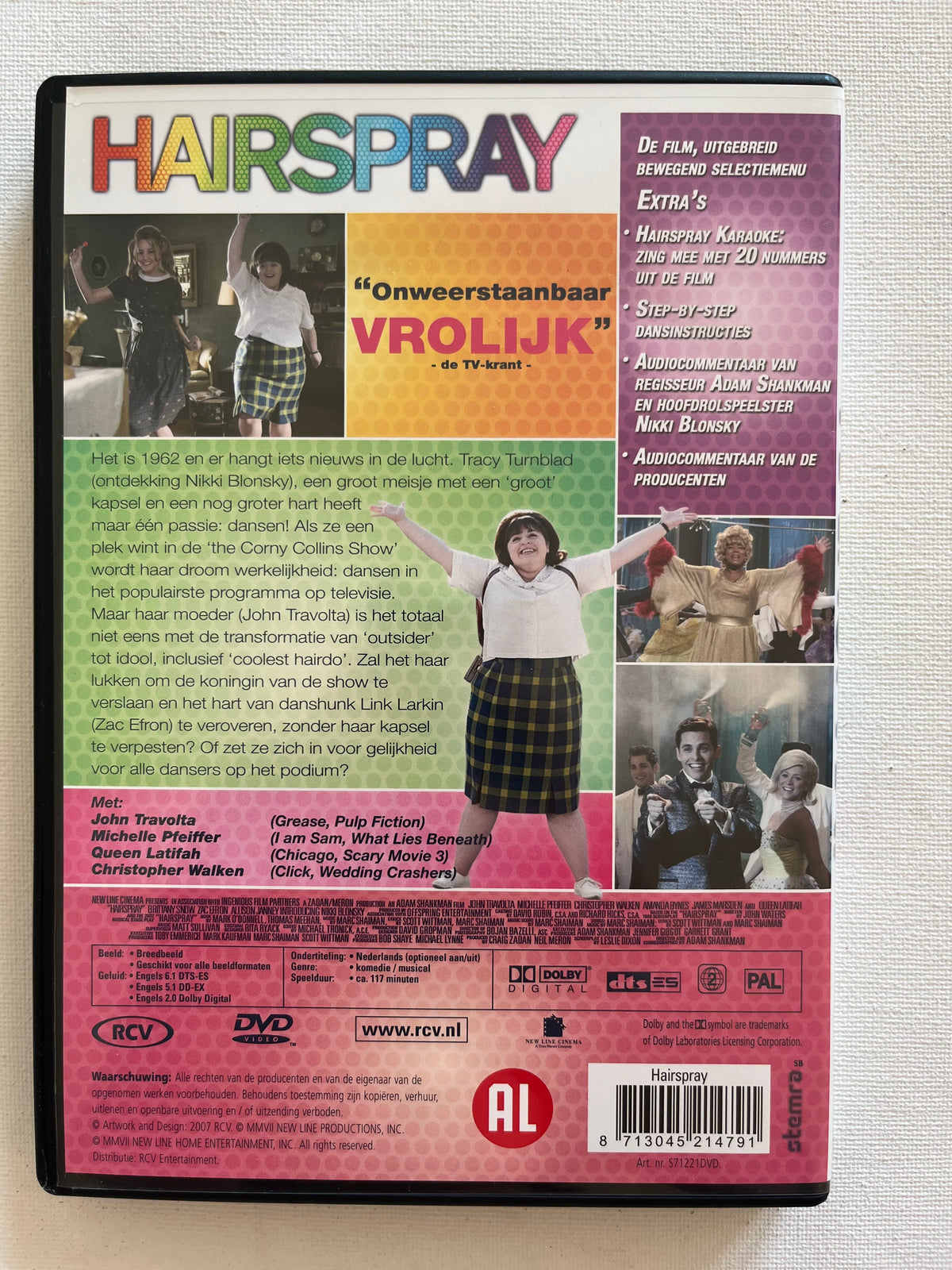 Hairspray – DVD (2007) | John Travolta & Nikki Blonsky