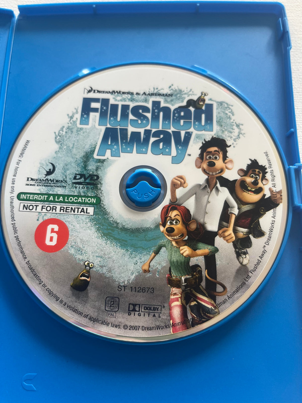 Flushed Away – DVD (2006) | Hugh Jackman & Kate Winslet