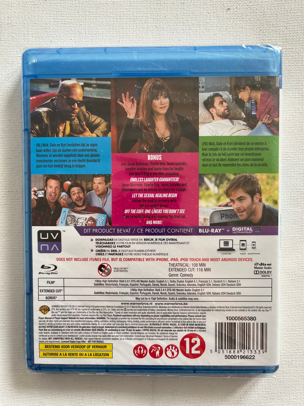 Horrible Bosses 2 – Extended Edition Blu-ray (2014) | Jason Bateman & Jason Sudeikis – New & Sealed
