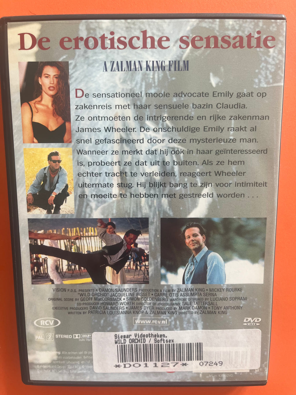 Wild Orchid – DVD (1989) | Mickey Rourke & Carré Otis