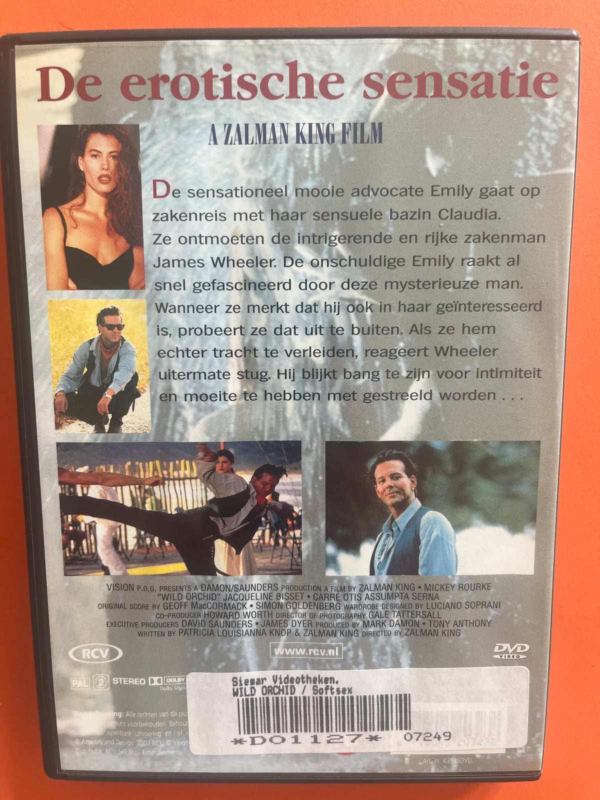 Wild Orchid – DVD (1989) | Mickey Rourke & Carré Otis