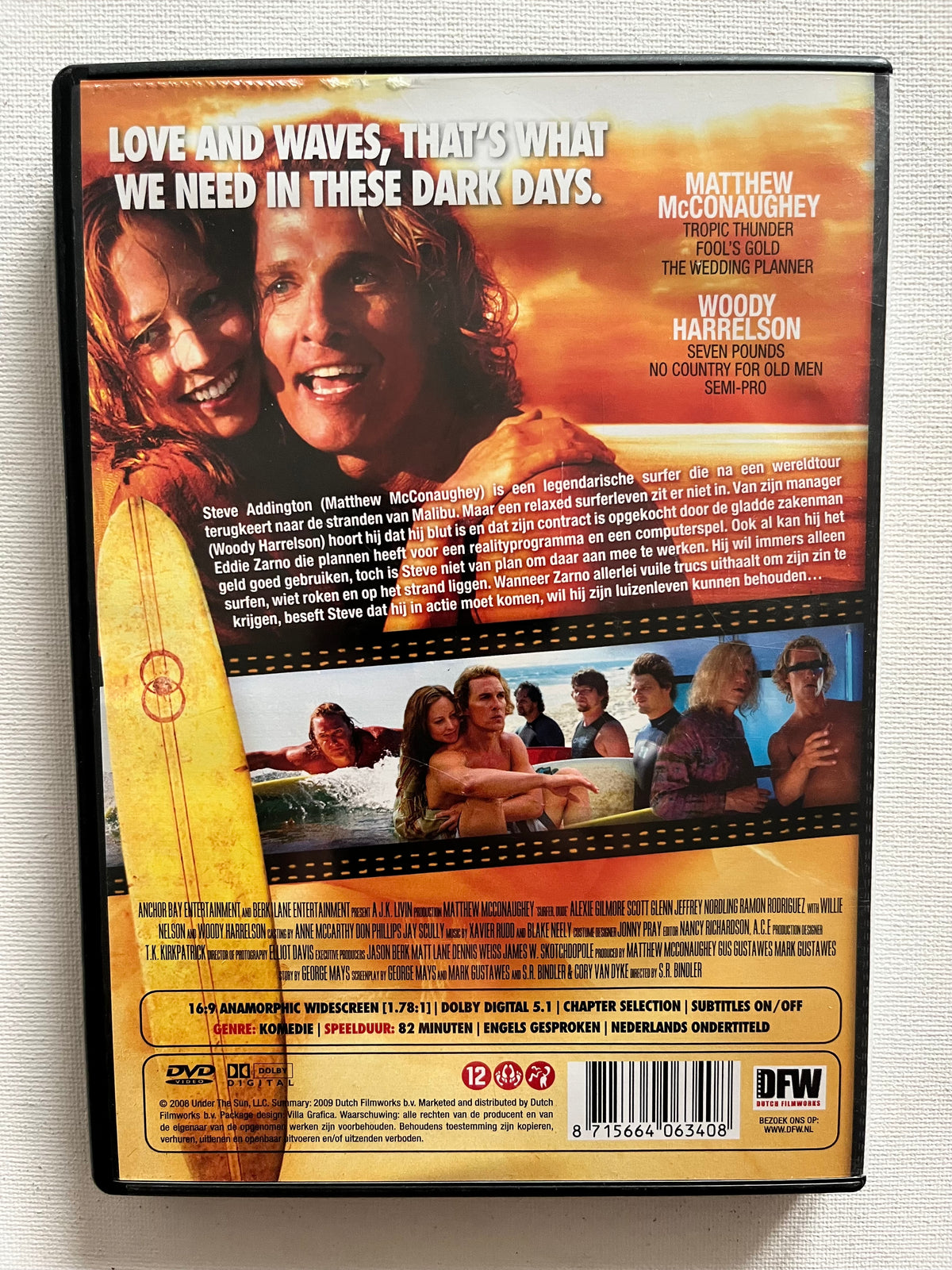 Surfer, Dude – DVD (2008) | Matthew McConaughey & Woody Harrelson