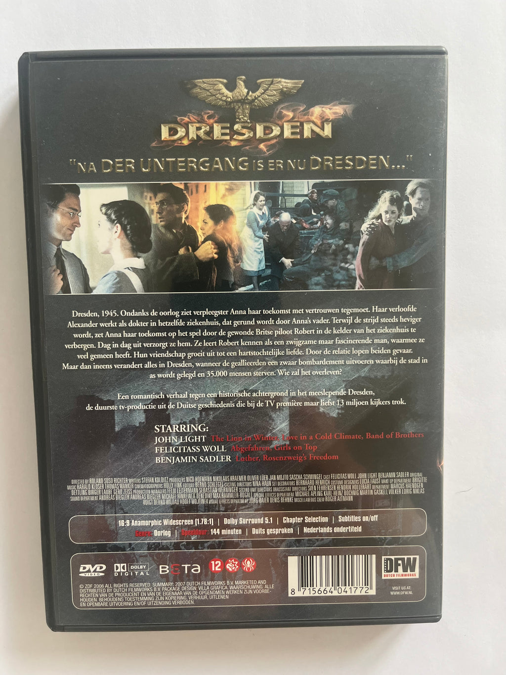 Dresden – DVD (2006) | Felicitas Woll & John Light