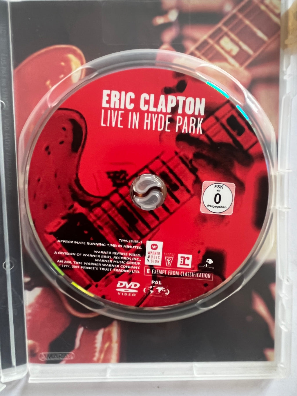 Eric Clapton: Live in Hyde Park – DVD (1997) | Live Concert