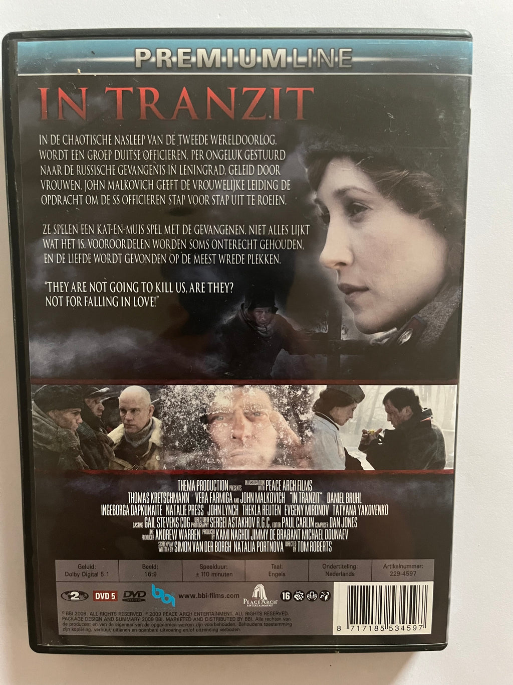 In Tranzit – DVD (2008) | Thomas Kretschmann & John Malkovich