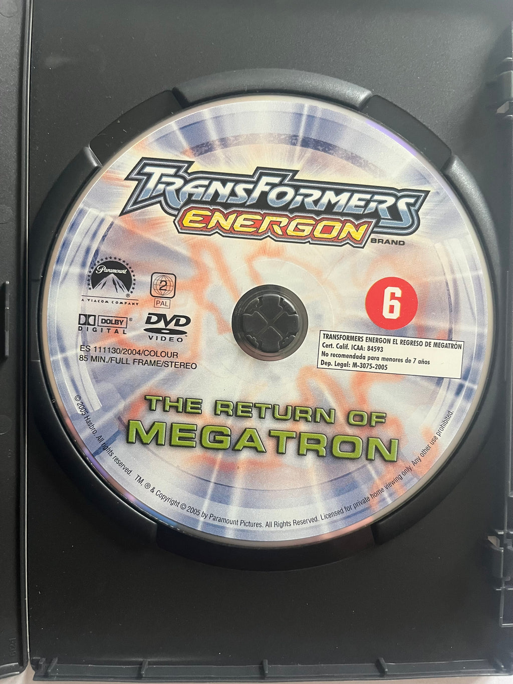 Transformers Energon: The Return of Megatron – DVD (2004) | Animated Series