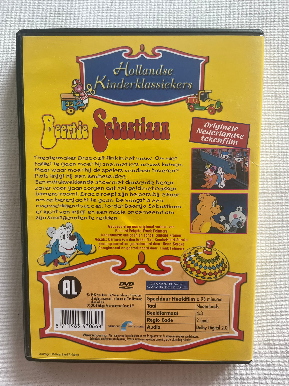 Beertje Bastiaan: De Speelfilm – DVD | Nederlandse Kinderfilm