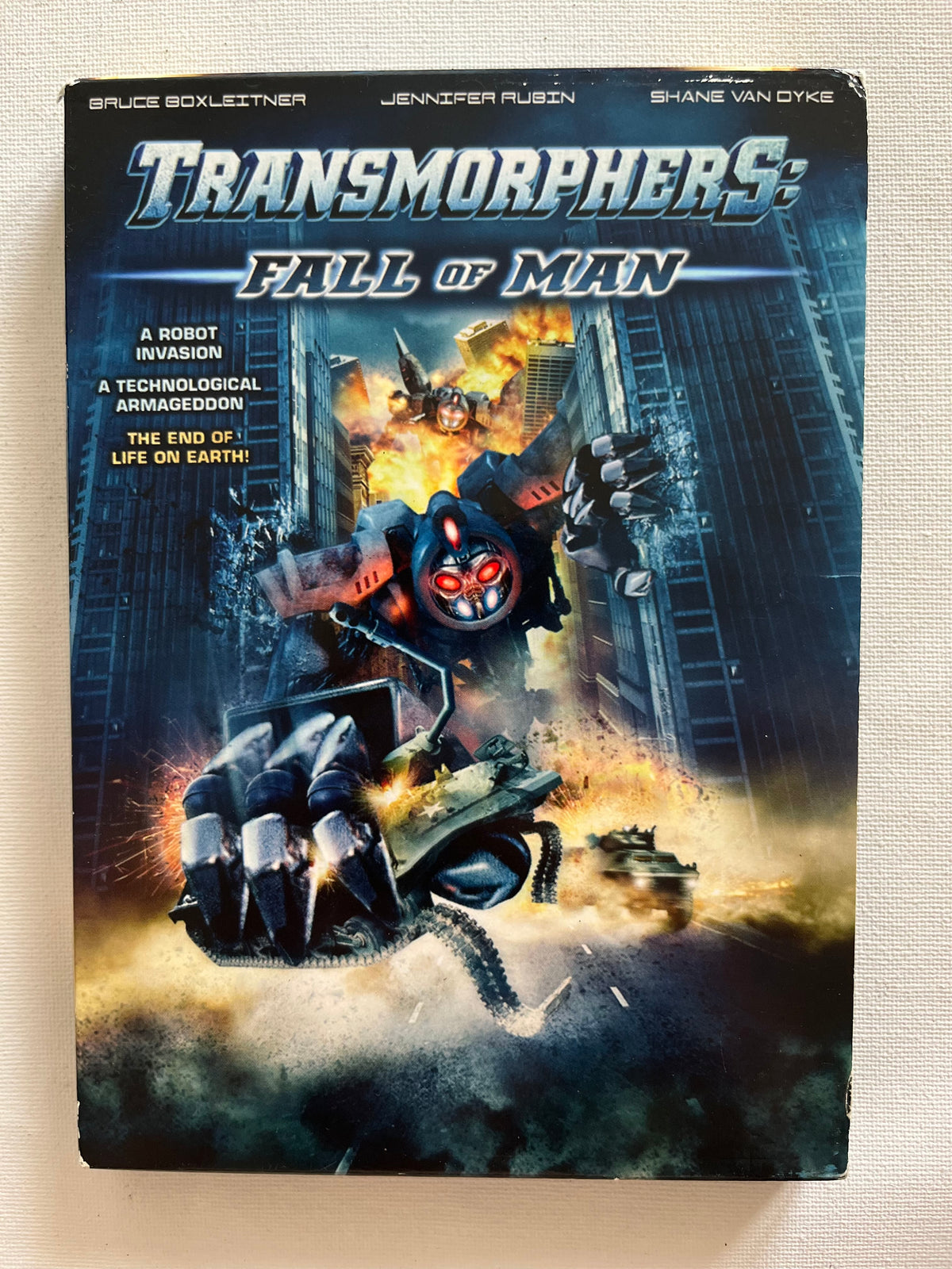 Transmorphers: Fall of Man – DVD (2009) | Bruce Boxleitner & Jennifer Rubin