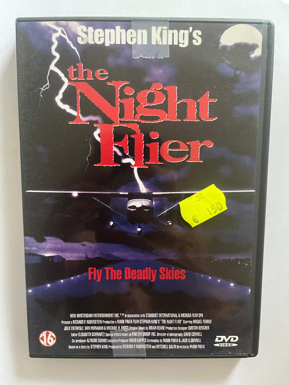 The Night Flier – DVD (1997) | Miguel Ferrer | Stephen King