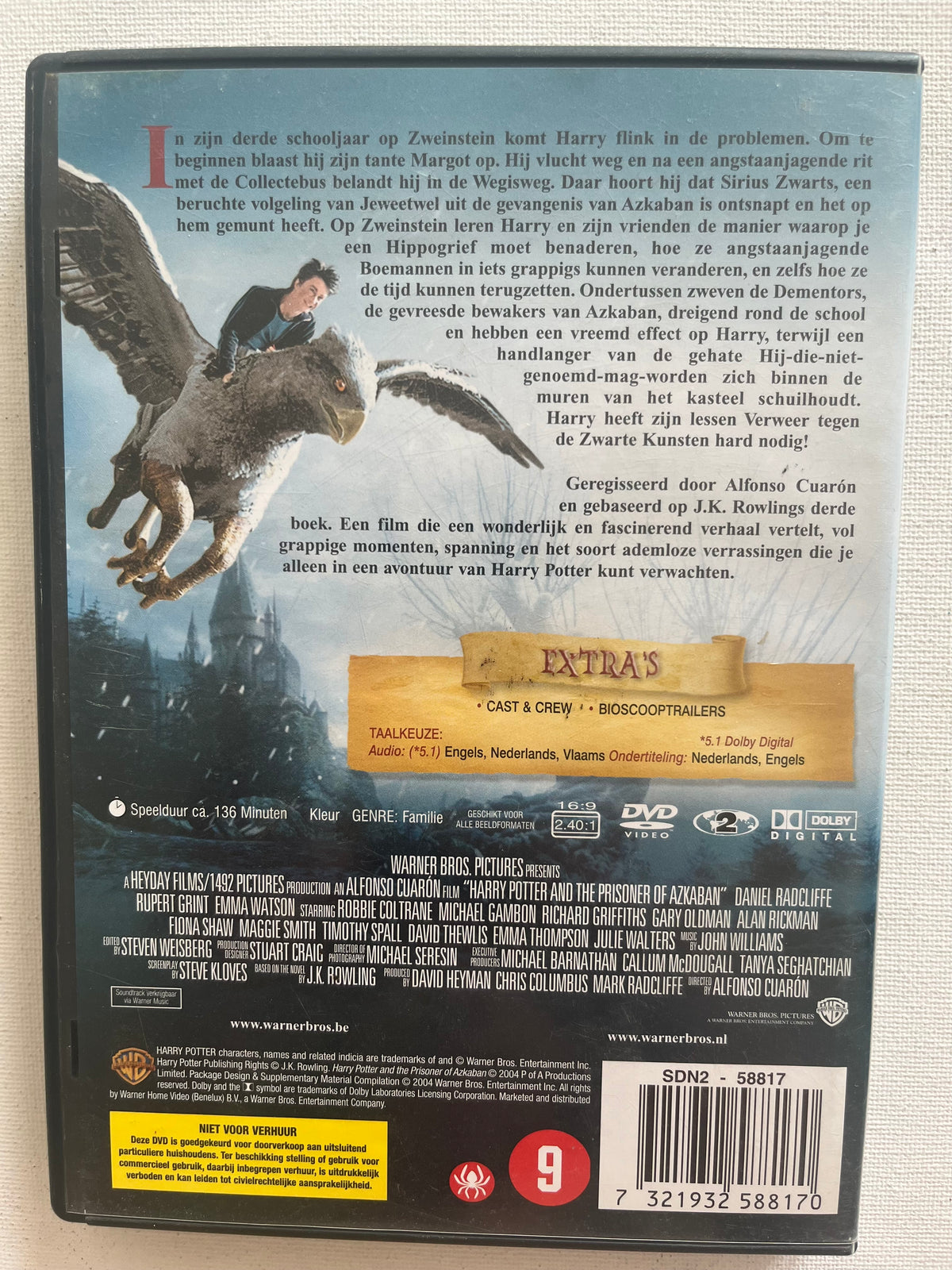 Harry Potter and the Prisoner of Azkaban – DVD (2004) | Daniel Radcliffe & Emma Watson