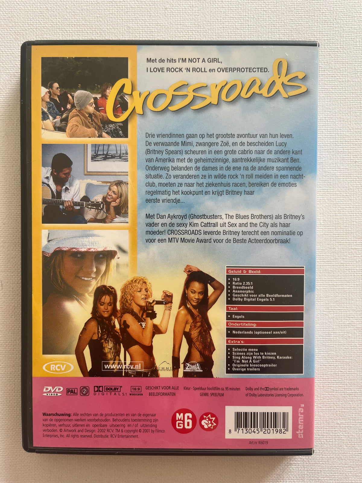 Crossroads – DVD (2002) | Britney Spears & Zoe Saldaña
