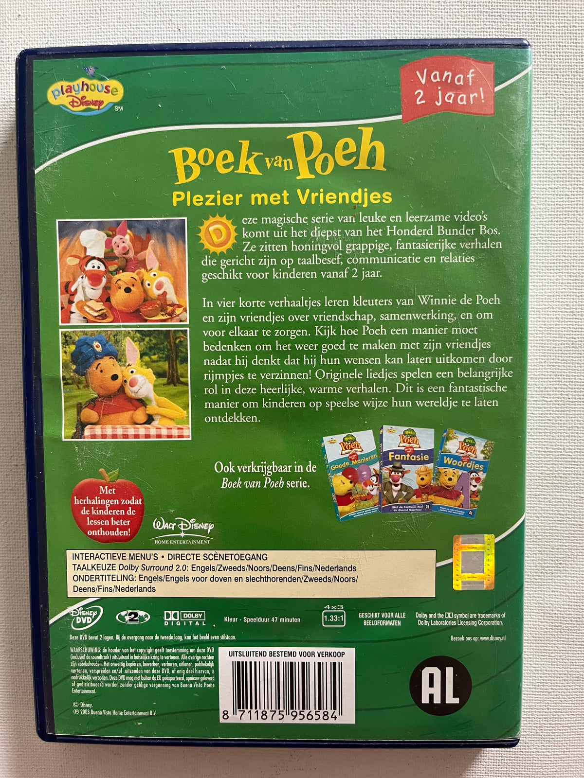 Disney Winnie the Pooh: Plezier met Vriendjes – DVD | Nederlandse Versie