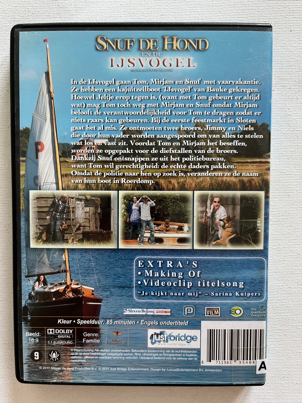 Snuf de Hond en de IJsvogel – DVD (2010) | Ydwer Bosma & Joosje Duk
