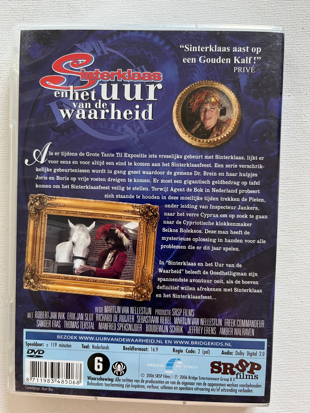 Sinterklaas en het Uur van de Waarheid – DVD (2006) | Bram van der Vlugt