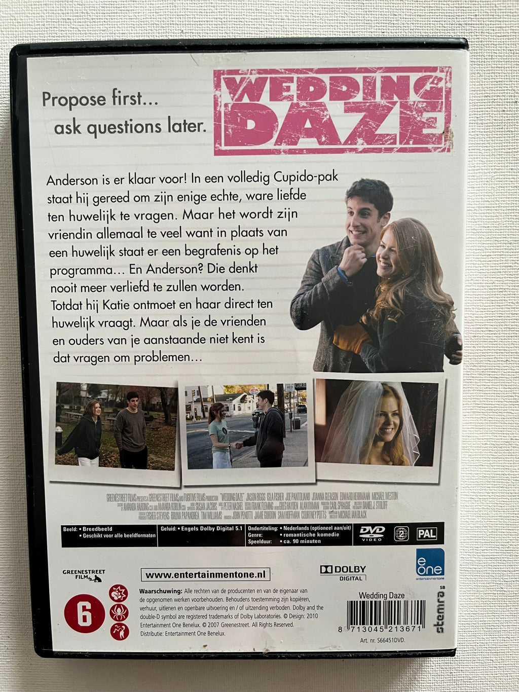 Wedding Daze – DVD (2006) | Jason Biggs & Isla Fisher