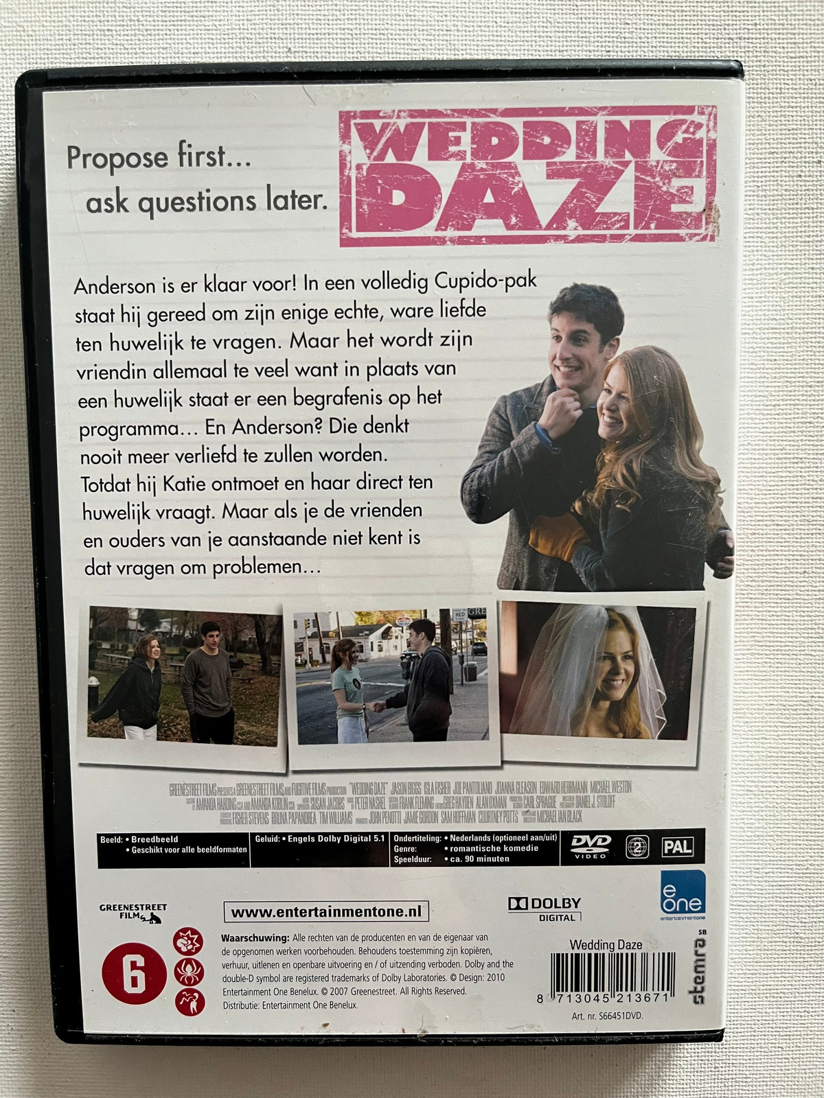Wedding Daze – DVD (2006) | Jason Biggs & Isla Fisher