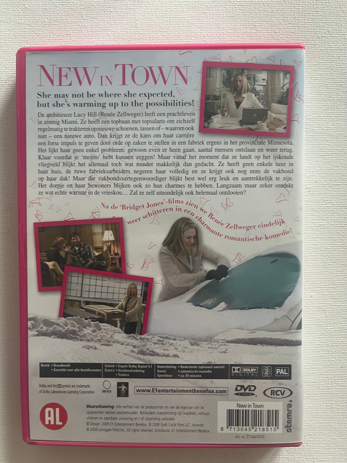 New in Town – DVD (2009) | Renée Zellweger & Harry Connick Jr.