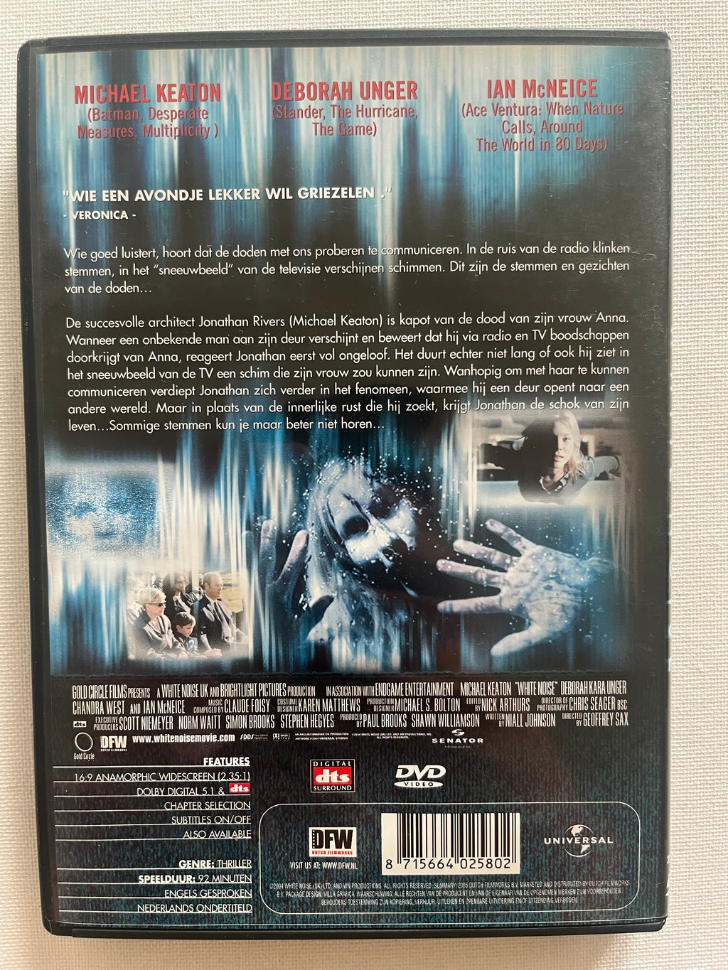 White Noise – DVD (2005) | Michael Keaton