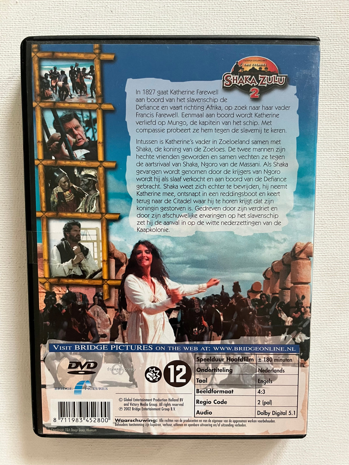 Shaka Zulu: The Citadel – DVD (2001) | David Hasselhoff & Henry Cele