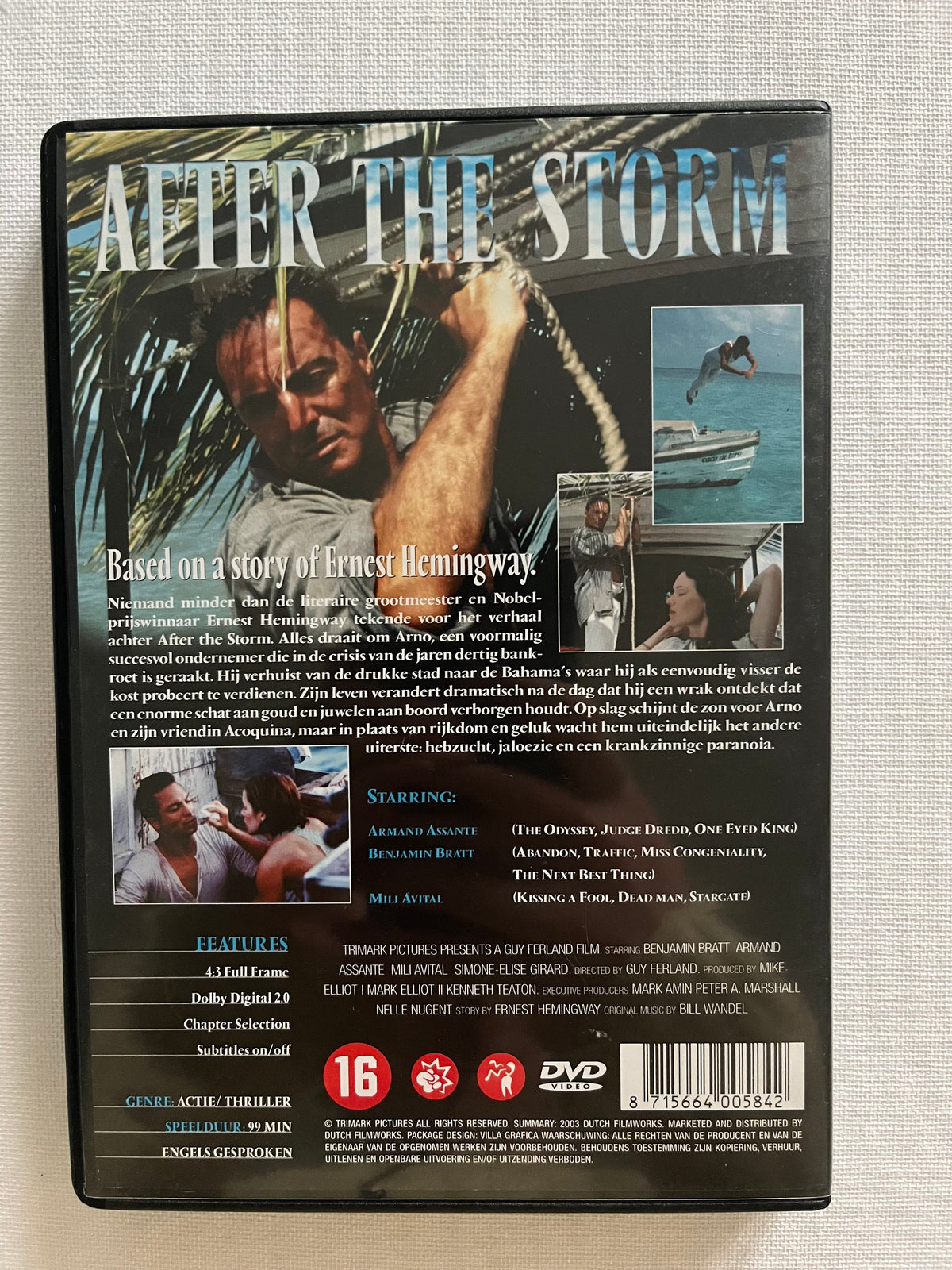After the Storm – DVD (2001) | Benjamin Bratt & Mili Avital