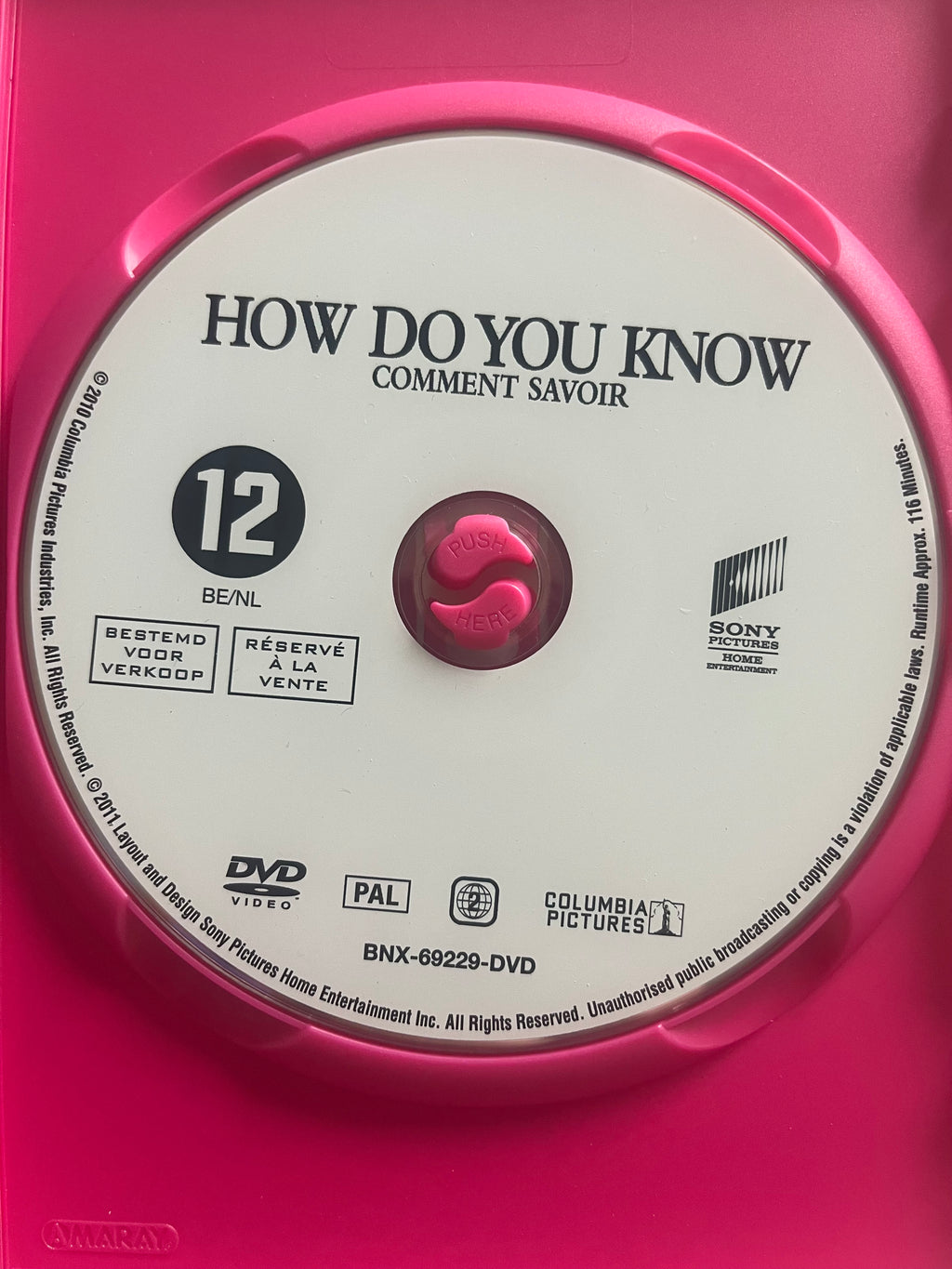 How Do You Know – DVD (2010) | Reese Witherspoon, Owen Wilson & Paul Rudd