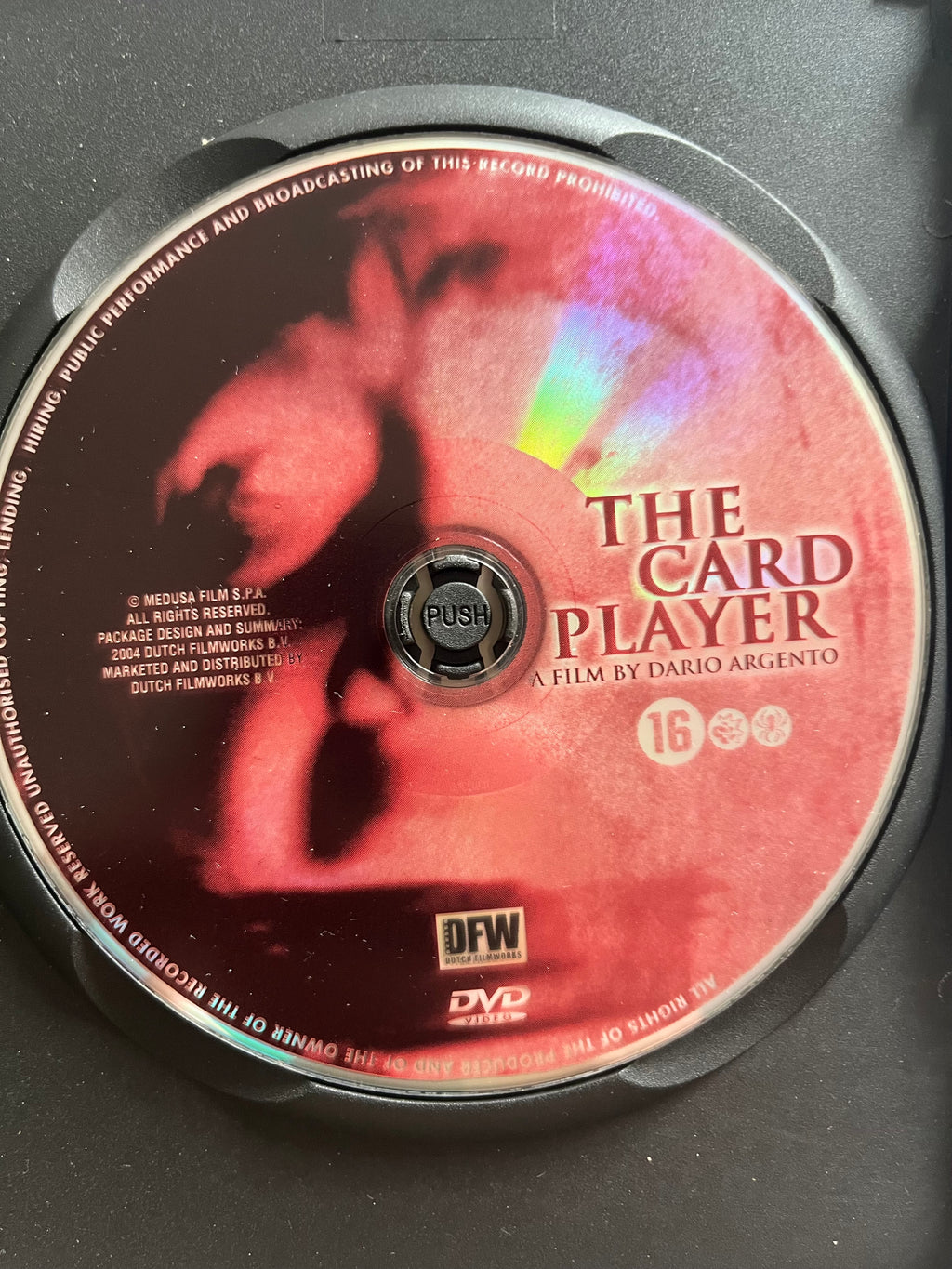 The Card Player – DVD (2004) | Stefania Rocca & Liam Cunningham