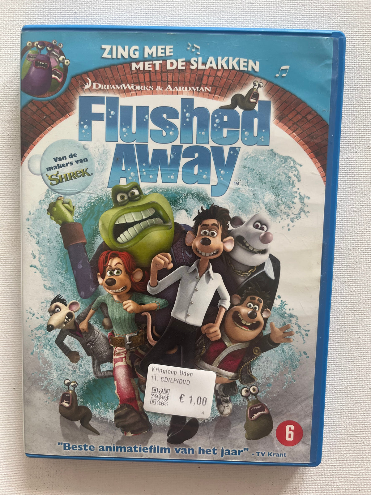 Flushed Away – DVD (2006) | Hugh Jackman & Kate Winslet