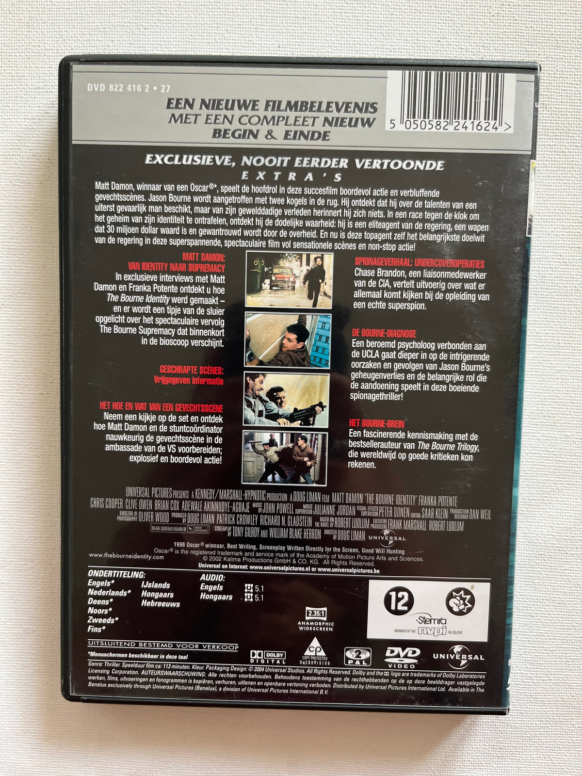 The Bourne Identity – Special Edition DVD (2002) | Matt Damon & Franka Potente