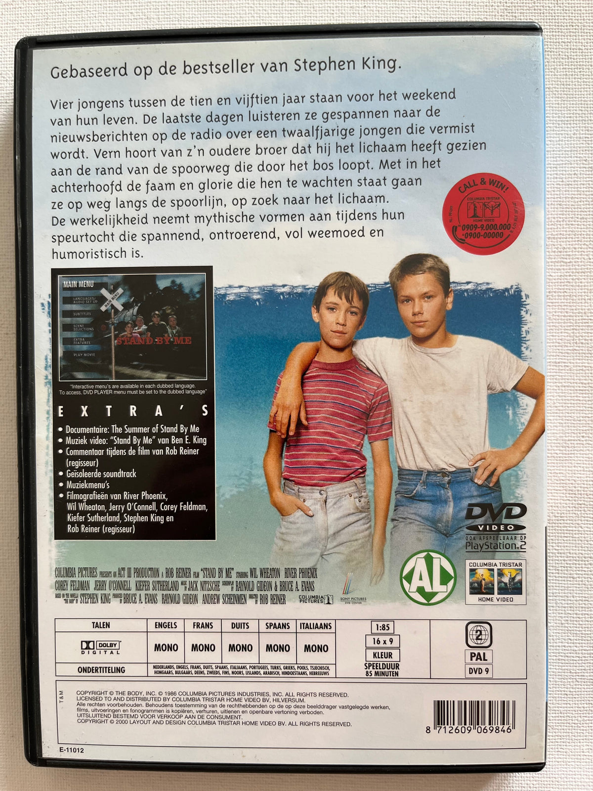 Stand by Me – DVD (1986) | River Phoenix & Wil Wheaton