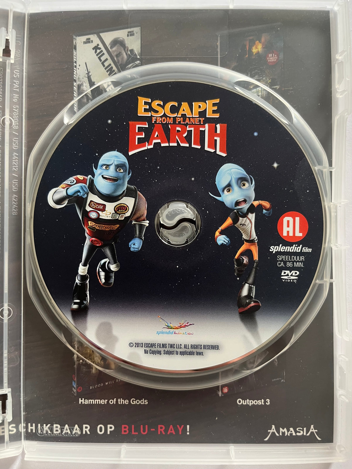 Escape from Planet Earth – DVD (2013) | Brendan Fraser & Sarah Jessica Parker