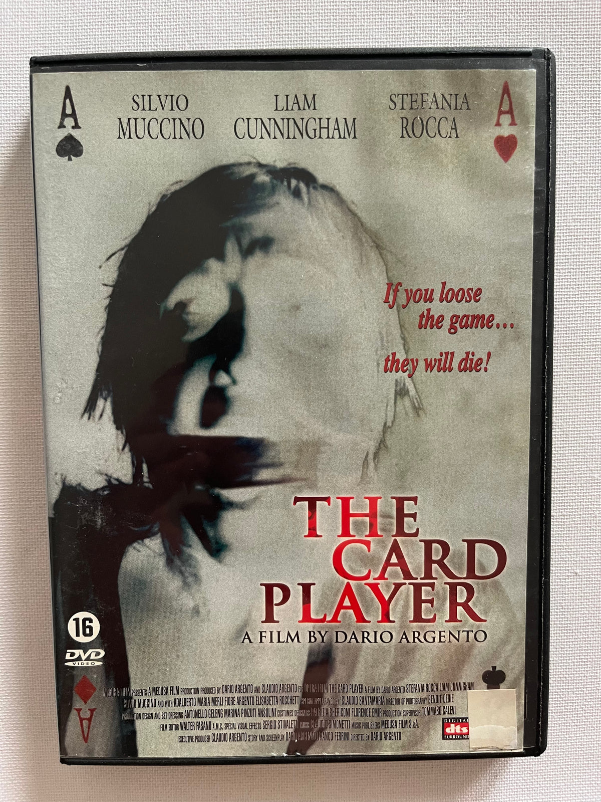 The Card Player – DVD (2004) | Stefania Rocca & Liam Cunningham